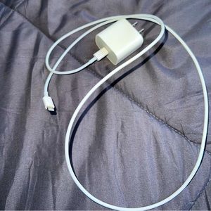 Apple USB-C Lightening Charger , Wall Piece & Cord